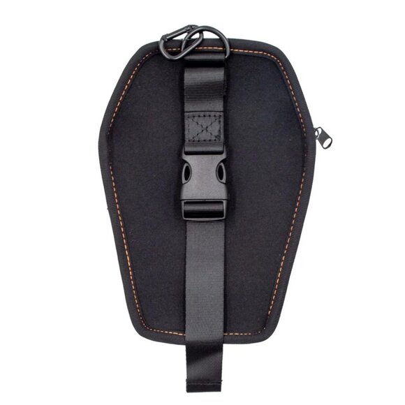 Graves Halloween Coffin Clip Pouch Clip To Bag Or Belt Black Cat Pumpkin Ghost - Picture 3 of 5